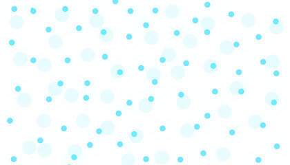 Blue circles abstract background