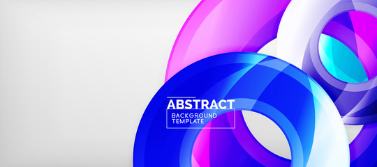 Modern geometrical abstract background, vector design