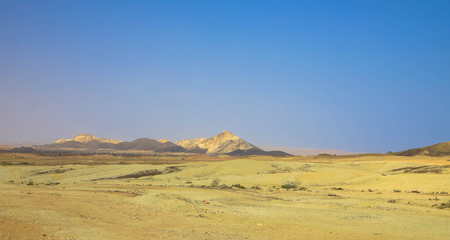 Fototapeta na wymiar Panorma: Gebirge im Oman