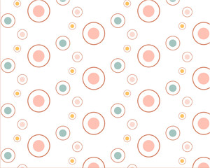 pattern consisting of colored circles dots symmetrical mosaic