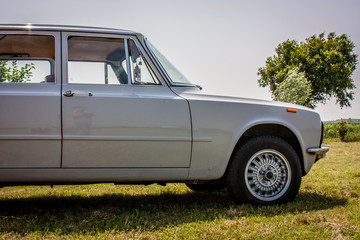 A vintage sedan