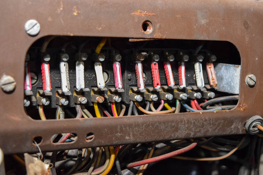 Auto, Truck, Alt, Tacho, Anzeige, Staub, Rost, DDR, Fahren, Sicherung