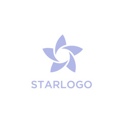 Obraz premium Abstract star logo icon design template elements