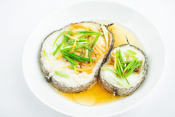 Nutritious and delicious steamed Antarctic fangs