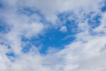 Some clouds in the sky. Background texture