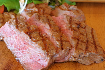 Roast beef at ranch restaurant