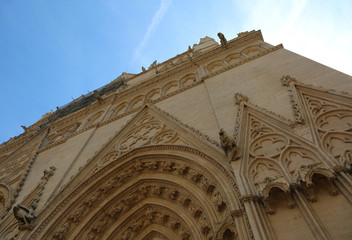 Obraz premium Cathedral dedicated to saint john the baptist of Lyon in France