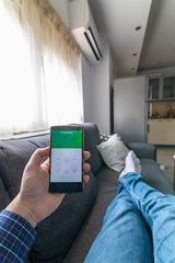 Air conditioner control from your phone