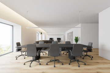 Conference room interior in open space office