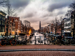 Bikes in Amsterdam