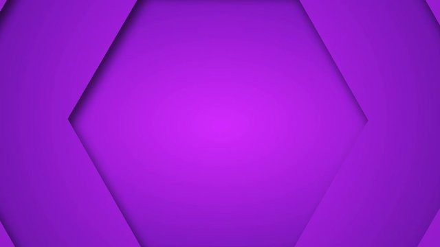 ِAbstract hexagons background. Colorful cartoon intro with purples hexagons tunnel. Creative 3d geometric transition. reaction and sport background. clean paper cuts animation
