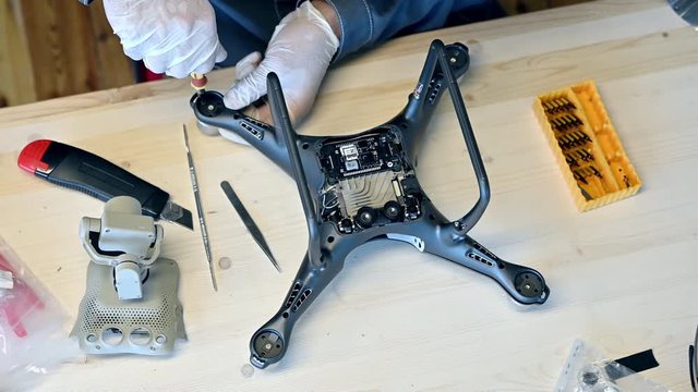 drone broken fix