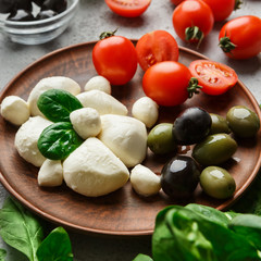 Mediterranean diet concept