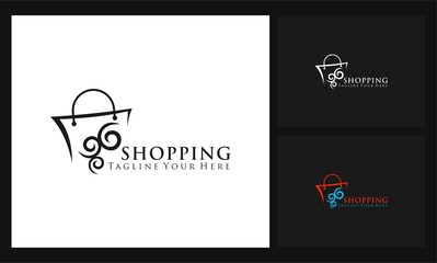 bag icon shopping logo