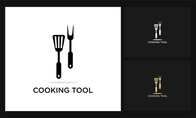 cooking tool icon logo