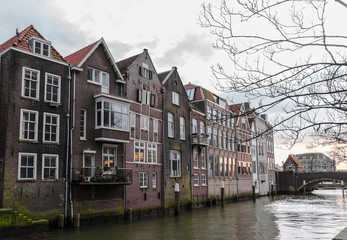 Obraz premium houses in amsterdam