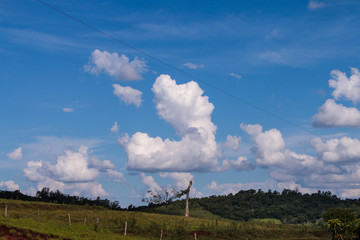Fototapeta na wymiar céu e nuvens paisagens