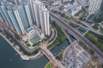 Fototapeta premium Hong Kong residential district