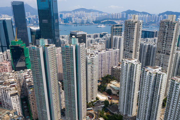 Obraz premium Hong Kong city