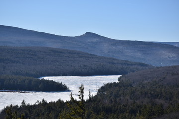 lake in the mountains