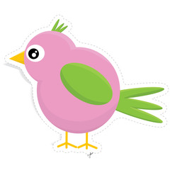 bird with speech bubble