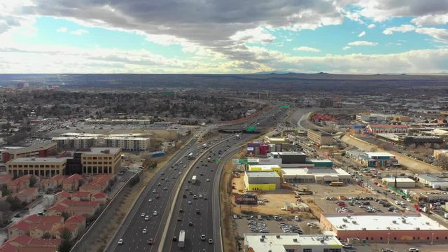 Drone footage Albuquerque New Mexico