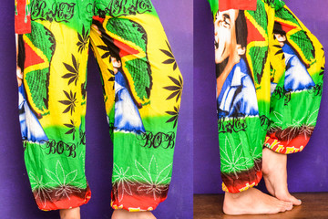 Reggae Bob Marley pants for bazar sale