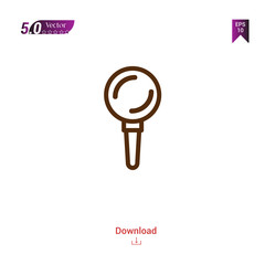 Outline Pin icon. pin icon vector isolated on white background. man-footwear. Graphic design, mobile application,professions icons 2019 year, user interface. Editable stroke. EPS10 format