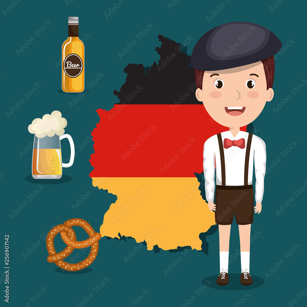 Canvas Prints german culture design