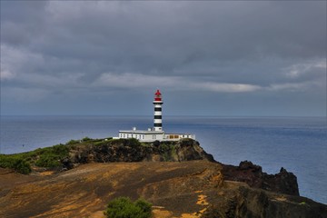 Farol da Ponta da Barca, ilha Graciosa, Açores