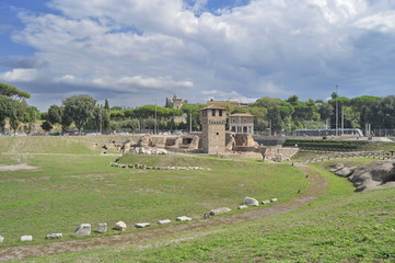 Circus Maximus in Rome, Italy
