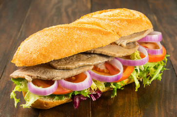 Bocadillo de ternera