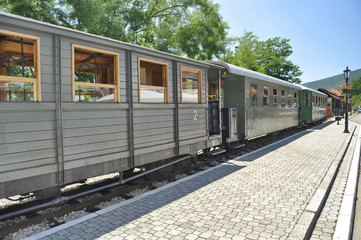 Obraz premium Railway in Mokra Gora, Serbia