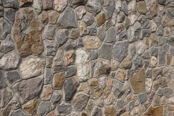 Crude stone masonry. Abstract background. For design, banner and layout.