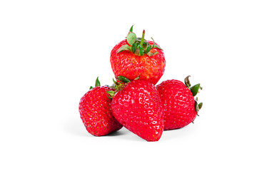 strawberry isolated on white background