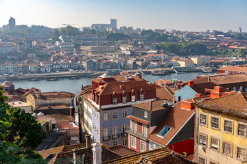 Fototapeta na wymiar Porto cityscape on sunny day