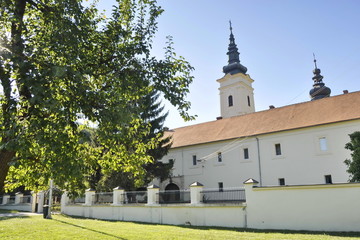 Fototapeta na wymiar Jazak Monastery in Serbia