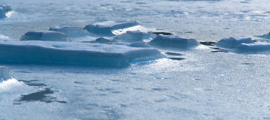 Frozen Lake Melting