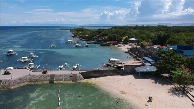 aerial view of philippines