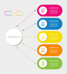 Timeline infographics design