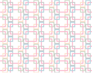 color scheme pattern consisting of pastel color squares