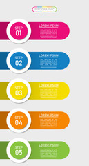 Timeline infographics design