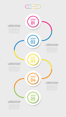 Timeline infographics design