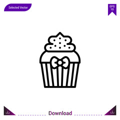 currency  vector icon. Best modern, simple, isolated,Gift, flat icon for website design or mobile applications, UI / UX design vector format