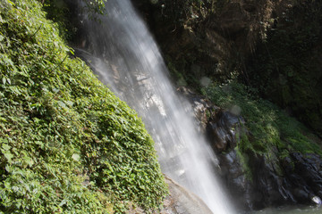Beauty of water falls at Banjakhri in gangtok