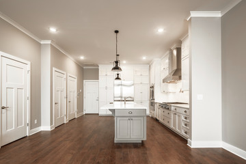 Modern White Kitchen