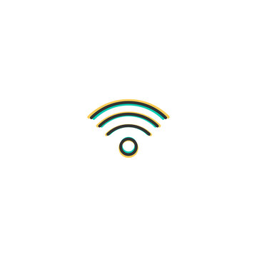 Wifi icon design. Essential icon vector design