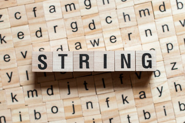 String word concept