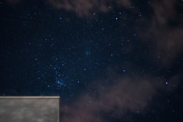 céu noturno estrelas