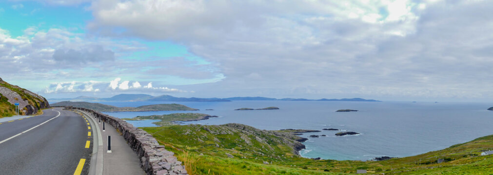 Panorama Road Ring Of Kerry Straße